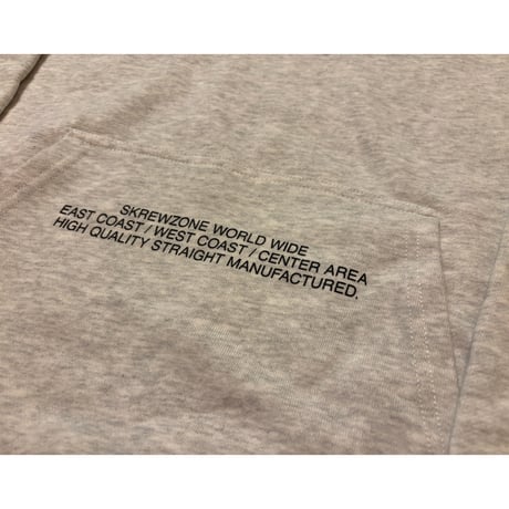 【SKREWZONE】WORLD WIDE HOODIE