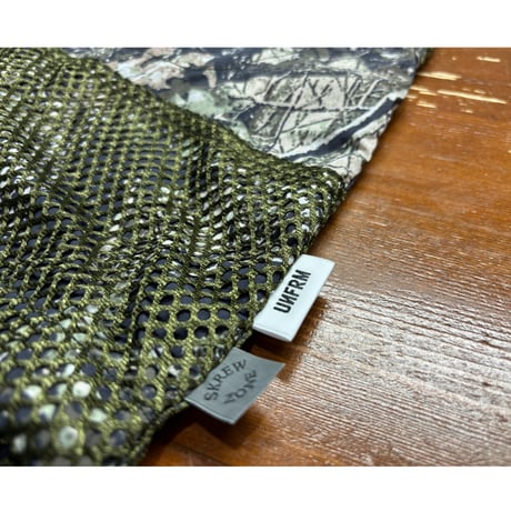 【SKREWZONE】×UNFRM NY TYPEWRITER PANEL MESH DECK PARKA