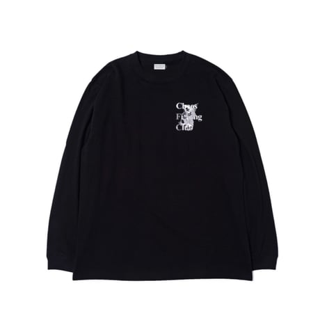 【CHAOS FISHING CLUB】The Original Fishing Girl T-Shirt L/S BLACK