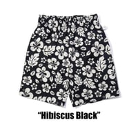 【COOKMAN】シェフパンツ Chef Pants Short Hibiscus Black