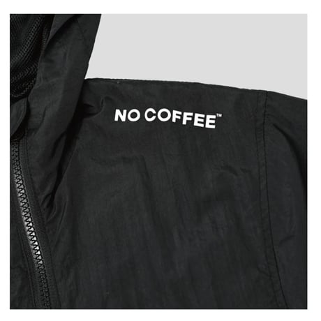 【NC by NO COFFEE】ツインジップナイロンジャケット　BLACK