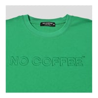 【NC by NO COFFEE】アウトライン刺繍S/S TEE GREEN