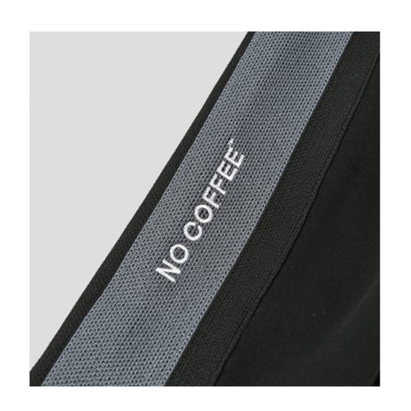 【NC by NO COFFEE】ジップアップトラックジャケット(ジャージ) BLACK