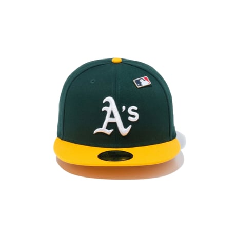 【NEWERA】59FIFTY MLB Pins オークランド・アスレチックス ダークグリーン