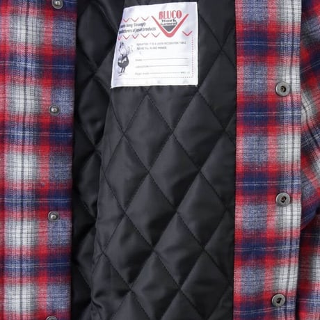 【BLUCO】QUILTING SHIRTS