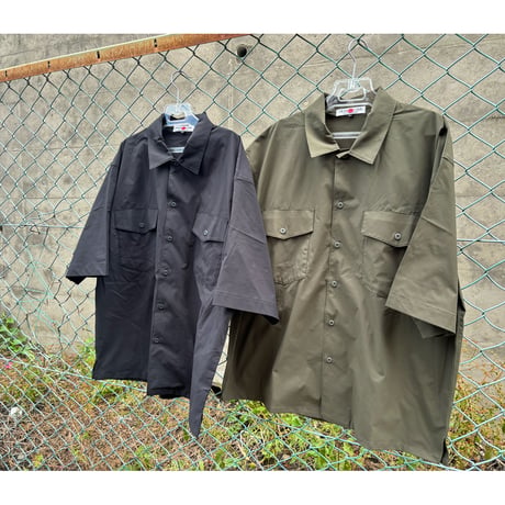 【SKREWZONE】STRETCH SHORT SLEEVE SHIRTS