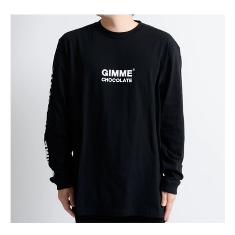 【GIMME CHOCOLATE】ロゴロングスリーブTシャツ