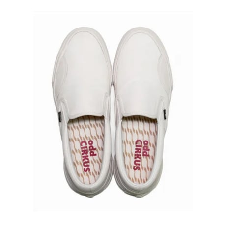 【oddCIRKUS】oddCIRKUS / SEESAW SLIPON PRO [WHITE]