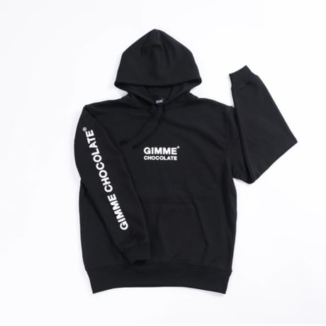 【GIMME CHOCOLATE】ロゴスウェット プルオーバーパーカ