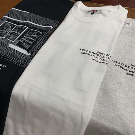 【SKREWZONE】SHOP GRAPHIC TEE