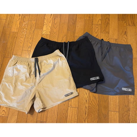 【SKREWZONE】GRAFFITI LOGO NYLON SHORTS