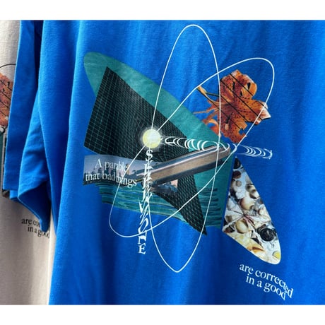 【SKREWZONE× MACHUNOYOMOGI 【麻中之蓬　一飯之恩】TEE