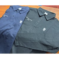 【BLUCO】HEAVY DRY COTTON POLO NECK L/S TEE -OIL CAN-