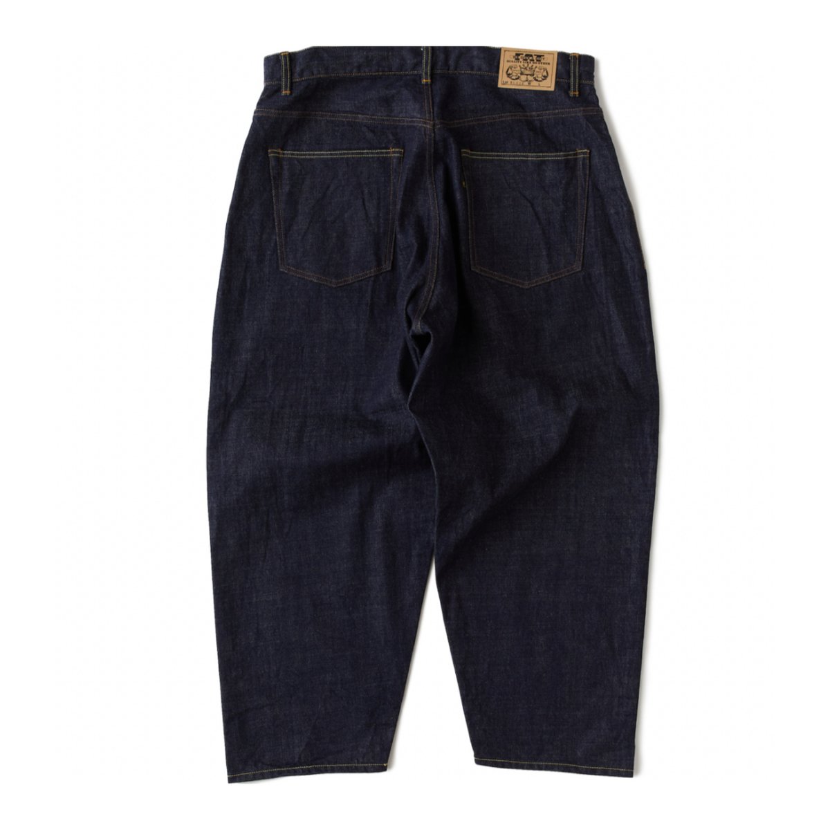 極美品FAT BLUDOZER WORN 14ozセルビッチSKINNY(L) 極美品FAT BLUDOZER WORN 14ozセルビッチSKINNY(L)