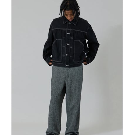 【UNFRM】BRITISH VINTAGE TWEED WIDE PANTS