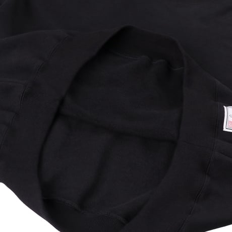 【楔　KUSABI】Flock Logo Crew Sweat - Red