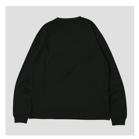 【NC by NO COFFEE】エンボスロゴ L/S Tee BLACK