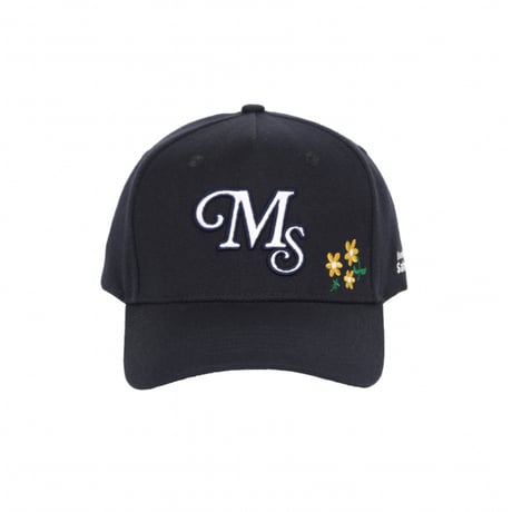 【MOVING SATURDAY】MS FLOWER SNAPBACK NAVY