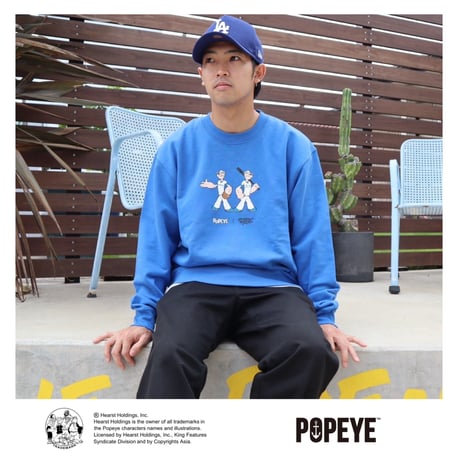 【SKREWZONE】×POPEYE SWEAT
