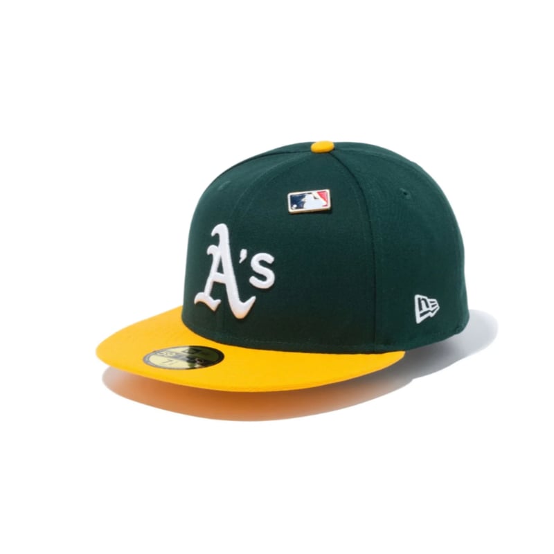 NEWERA】59FIFTY MLB Pins オークランド・アスレチックス ダーク