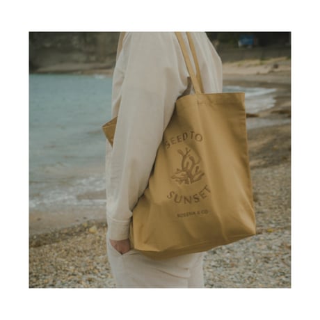 【SOSSNA&CO】SEED TO SUNSET Tote Bag