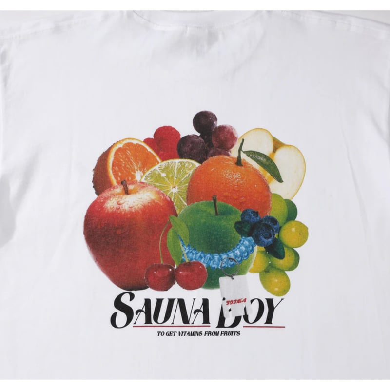 SAUNA BOY】フルーツオブザルーム別注Tee「FRUITS OF THE SAUNA