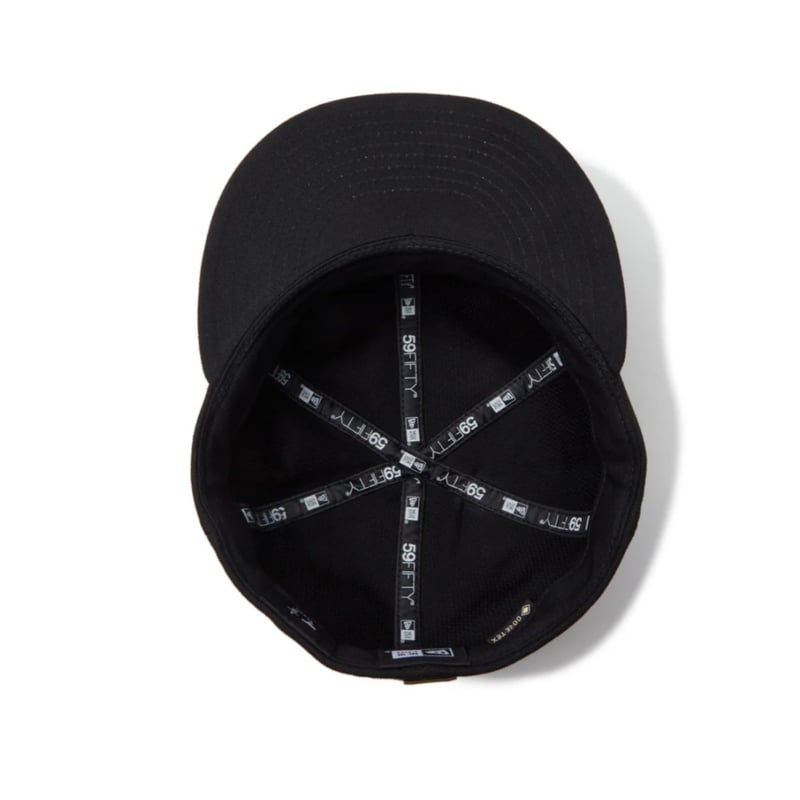 ニューエラ　GORE-TEX　ゴアテックス　リフレクターパッチ　キャップ　帽子 NEWERA】59FIFTY GORE-TEX リフレクターパッチ ブラック