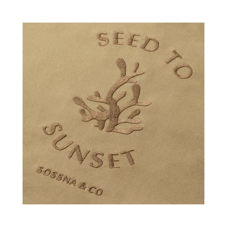 【SOSSNA&CO】SEED TO SUNSET Tote Bag