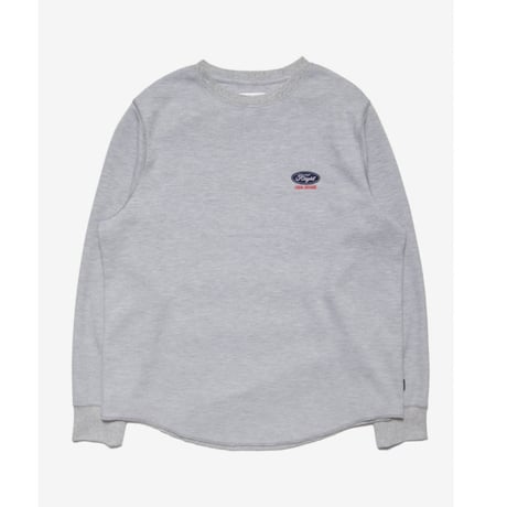 【HAIGHT】OVAL LOGO THERMAL LS Tee