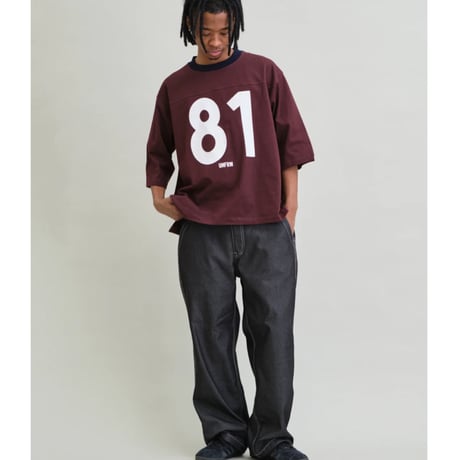 【UNFRM】HEAVYWEIGHT OVERSIZED 3/4 FOOTBALL SHIRT