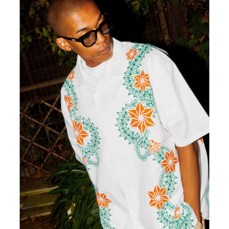 【HAIGHT】BAKIBAKI FLOWER SHIRT