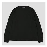 【NC by NO COFFEE】エンボスロゴ L/S Tee BLACK