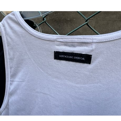 【SKREWZONE× MACHUNOYOMOGI 【麻中之蓬　一飯之恩】TANK TOP