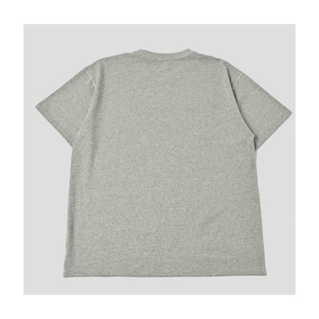 【NC by NO COFFEE】アウトライン刺繍S/S TEE　GRAY