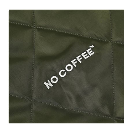 【NC by NO COFFEE】キルティングフライトジャケット　OLIVE