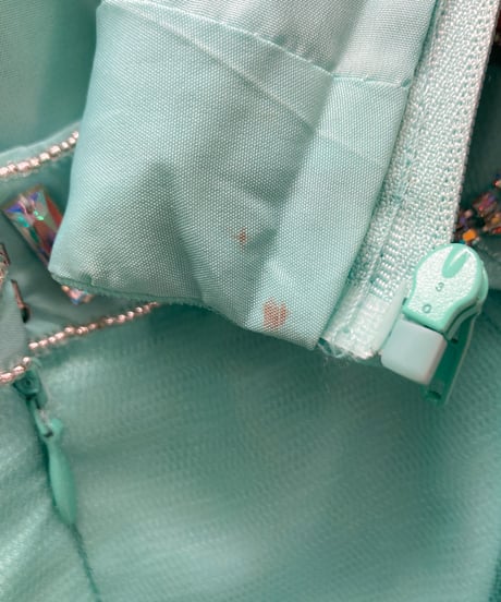 ２ピース ソフトマーメイドドレス ミントグリーン L,XLサイズ