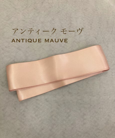 サテン カラー サッシュベルト ウォームカラー系