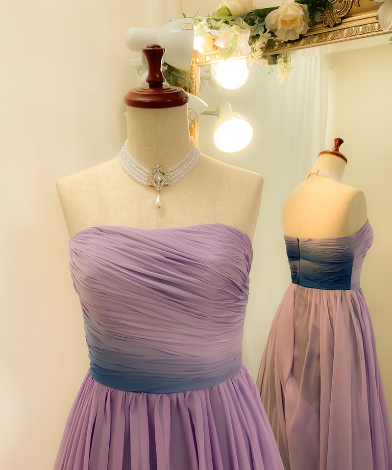 ANNE VALERIE HASH シルクワンピース S グラデーション ANNE VALERIE HASH シルクワンピース S グラデーション レディース