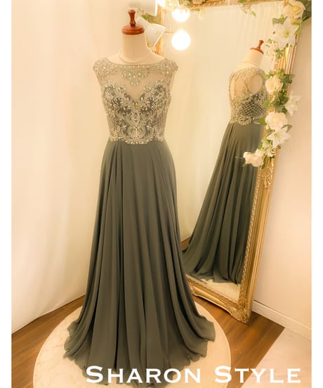 GALLARDAGALANTE Aライン ノースリーブドレス グレー CATEGORY グレー系 | Sharon Style Online Boutique