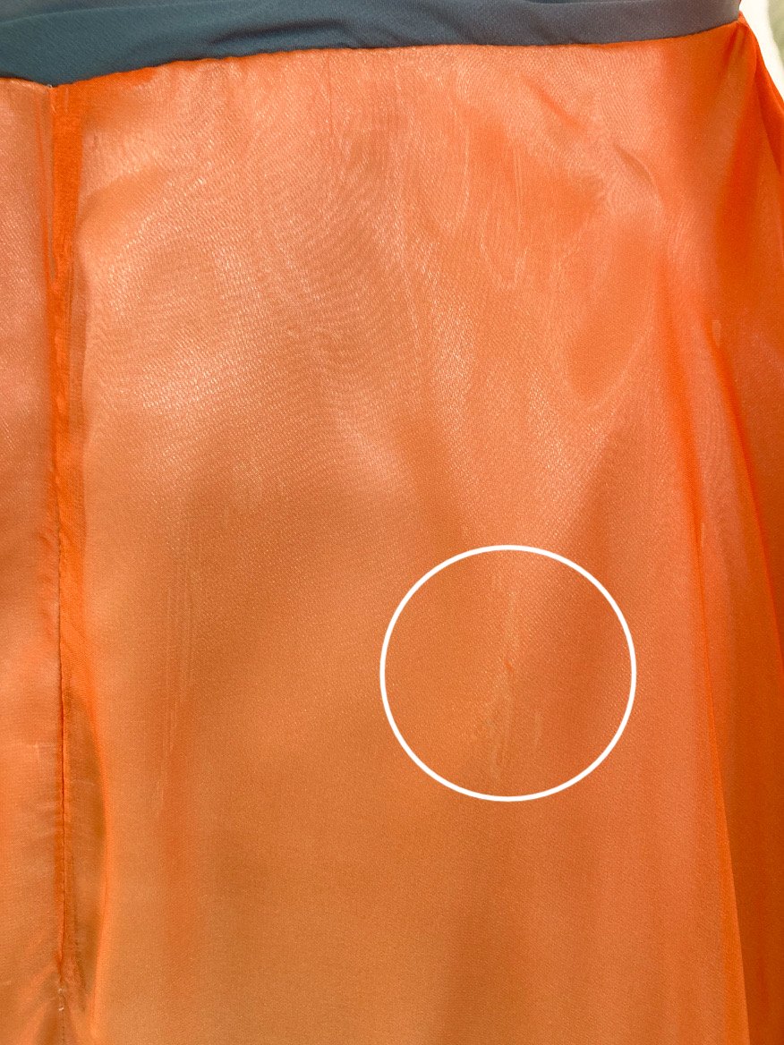 【COCOMELODY】 ワンショルダー、グラディーションドレス、M★お値下げ★ ワンショルダー袖付きミディアムドレス - 六本木ドレスショップ