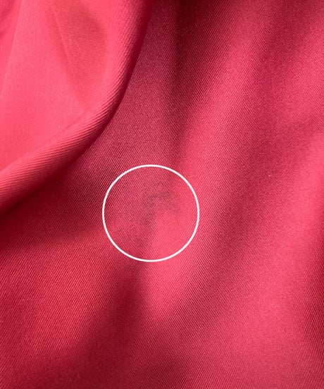 バックシャンマーメイドドレス　バーガンディレッド　Mサイズ