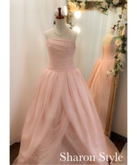 WHITE by Vera Wang ボールガウンドレス　パウダーピンク　Sサイズ