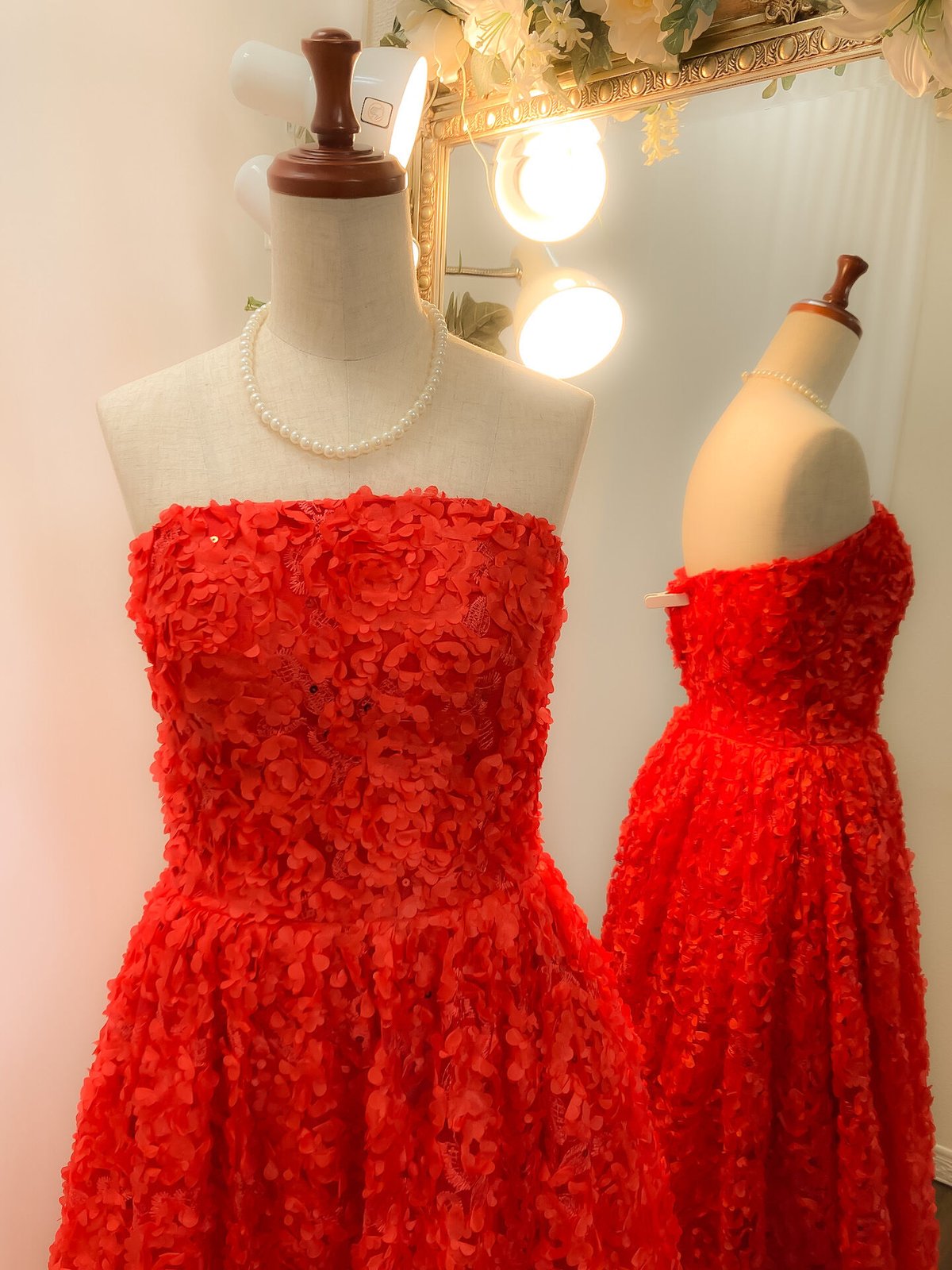 HeartホールRIBキャミドレス searoomlynn HeartホールRIBキャミドレス Sサイズ