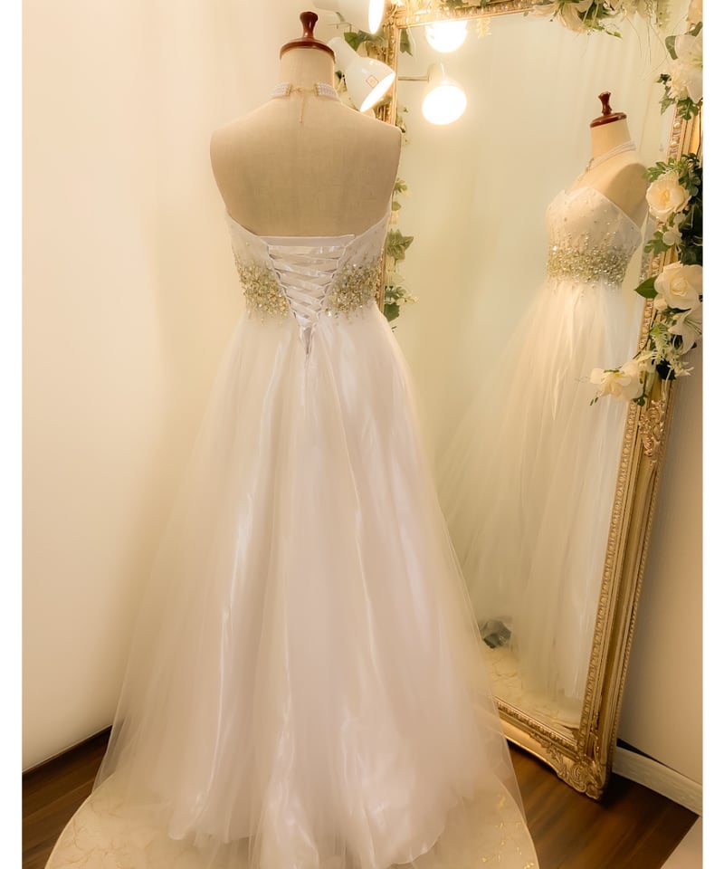 チュールベアトップ ボリュームドレス | Sharon Style Online