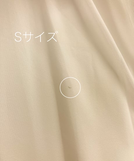 デザインビジュー レースアップ シフォンドレス　ホワイト　Sサイズ
