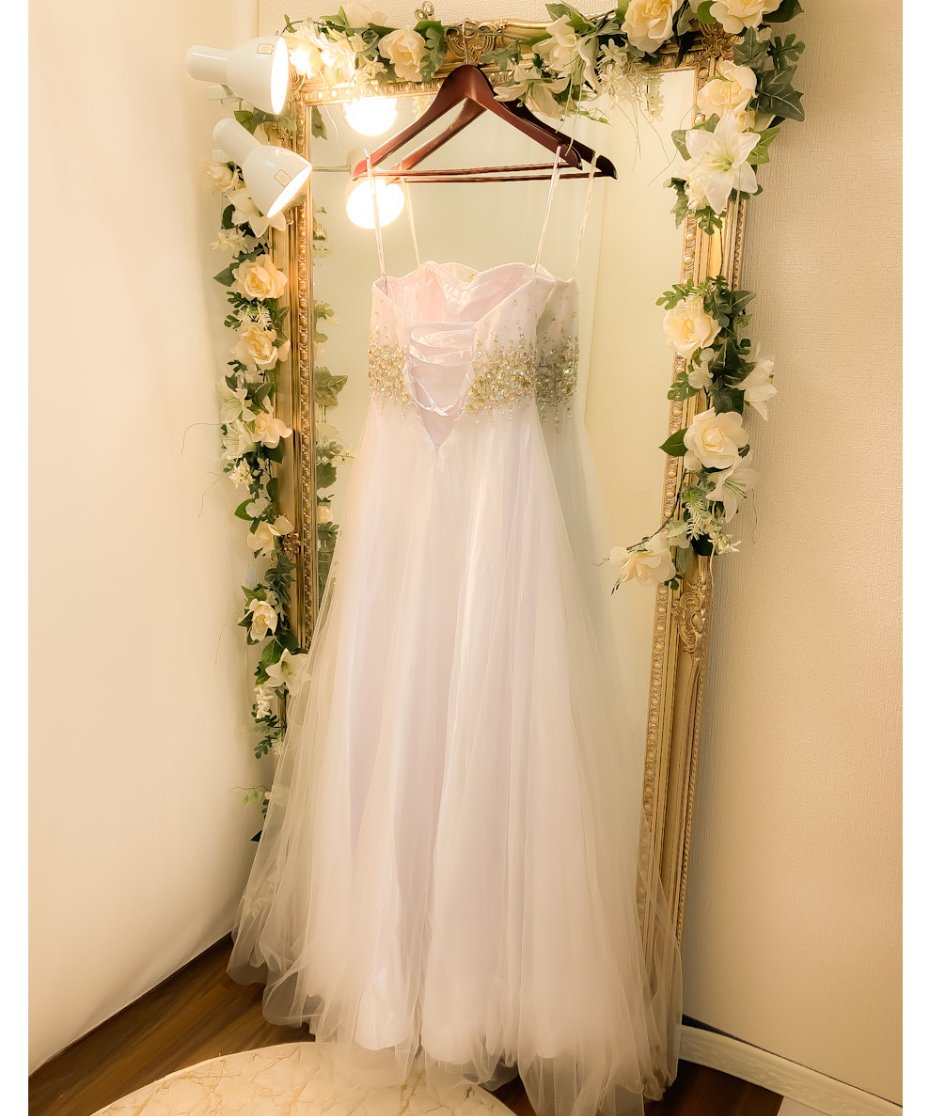 チュールベアトップ ボリュームドレス | Sharon Style Online チュールベアトップ ボリュームドレス | Sharon Style Online