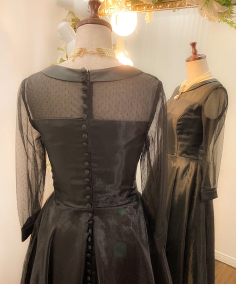 ロールネック シンプルAラインドレス（ロングスリーブ）