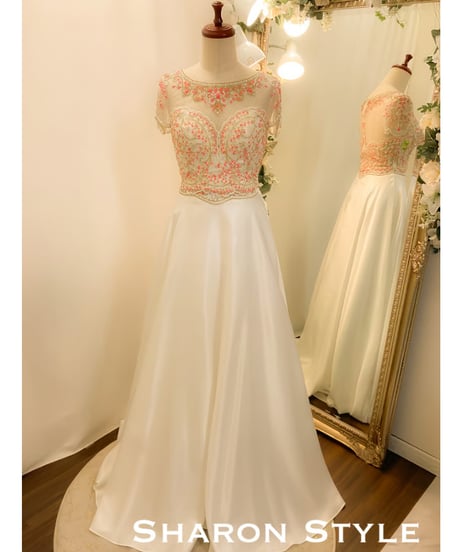 【Donna Karan】シフォン ベルト付き Aライン ドレス CATEGORY Aライン | Sharon Style Online Boutique