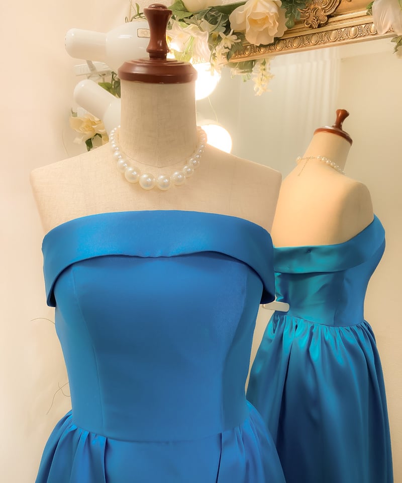 ブルーグラデーションアシンメトリースリップドレス&オーガンジーストールセット 0504111547_64531553eca3b.jpg