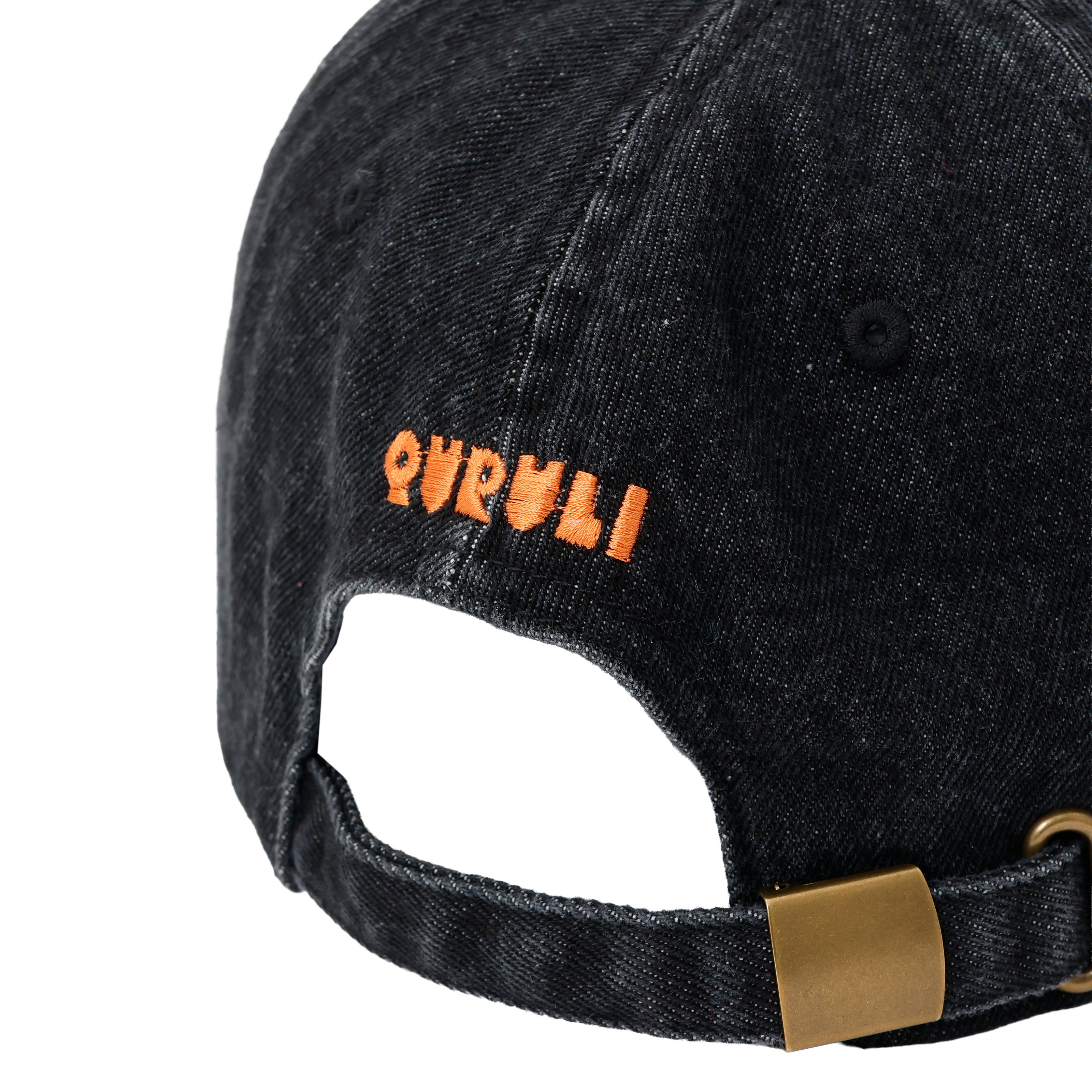 くるりツアー25/26 〜夢のさいはて〜】QURULI デニムキャップ ブラック